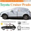 Bạt phủ nóc xe Toyota Cruiser Prado vải dù 3 lớp - OTOALO