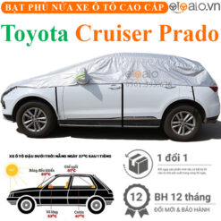 Bạt phủ nóc xe Toyota Cruiser Prado vải dù 3 lớp - OTOALO