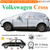 Bạt phủ nóc xe Volkswagen Cross vải dù 3 lớp - OTOALO