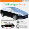 Bạt phủ nóc xe Volkswagen Jetta vải dù 3 lớp - OTOALO