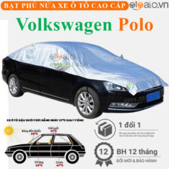 Bạt phủ nóc xe Volkswagen Polo Sedan vải dù 3 lớp - OTOALO