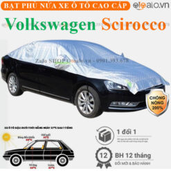 Bạt phủ nóc xe Volkswagen Scirocco vải dù 3 lớp - OTOALO
