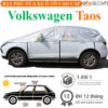 Bạt phủ nóc xe Volkswagen Taos vải dù 3 lớp - OTOALO