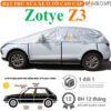 Bạt phủ nóc xe Zotye Z3 vải dù 3 lớp - OTOALO