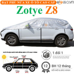 Bạt phủ nóc xe Zotye Z8 vải dù 3 lớp - OTOALO