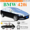 Bạt phủ nóc xe BMW 420i vải dù 3 lớp - OTOALO