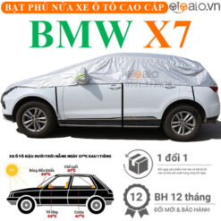 Bạt phủ nóc xe BMW X7 vải dù 3 lớp - OTOALO