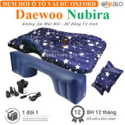 Đệm hơi ô tô Daewoo Nubira vải dù Oxford cao cấp - OTOALO