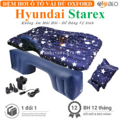 Đệm hơi ô tô Hyundai Starex vải dù Oxford cao cấp - OTOALO