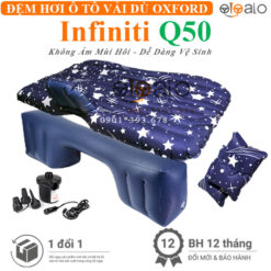 Đệm hơi ô tô Infiniti Q50 vải dù Oxford cao cấp - OTOALO