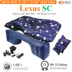 Đệm hơi ô tô Lexus SC vải dù Oxford cao cấp - OTOALO