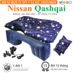 Đệm hơi ô tô Nissan Qashqai vải dù Oxford cao cấp - OTOALO