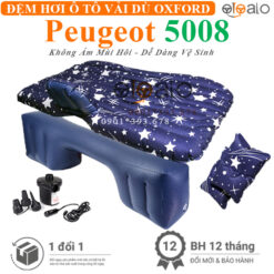 Đệm hơi ô tô Peugeot 5008 vải dù Oxford cao cấp - OTOALO