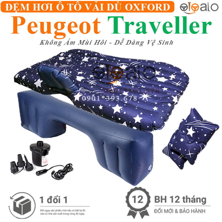 Đệm hơi ô tô Peugeot Traveller vải dù Oxford cao cấp - OTOALO Đệm hơi ô tô Peugeot Traveller vải dù Oxford cao cấp - OTOALO