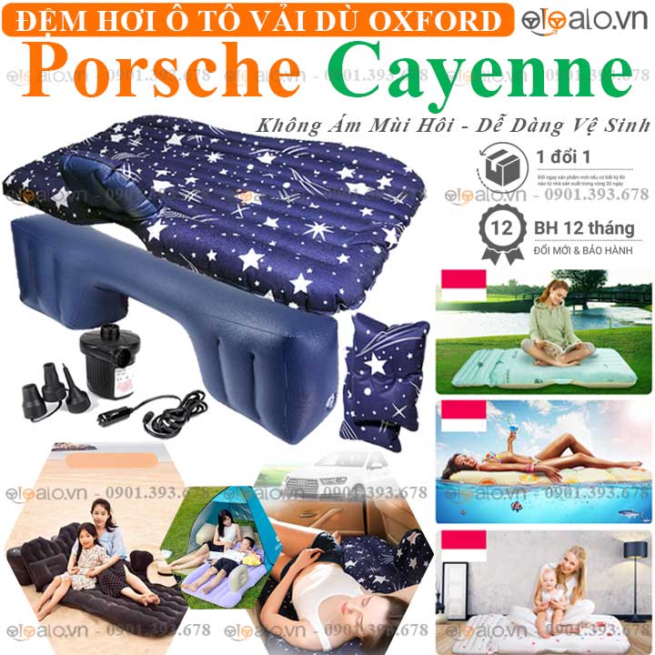 Đệm hơi ô tô Porsche Cayenne vải dù Oxford cao cấp - OTOALO Đệm hơi ô tô Porsche Cayenne vải dù Oxford cao cấp - OTOALO