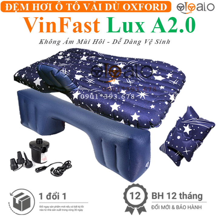 Đệm hơi ô tô VinFast Lux A2.0 vải dù Oxford cao cấp - OTOALO Đệm hơi ô tô VinFast Lux A2.0 vải dù Oxford cao cấp - OTOALO