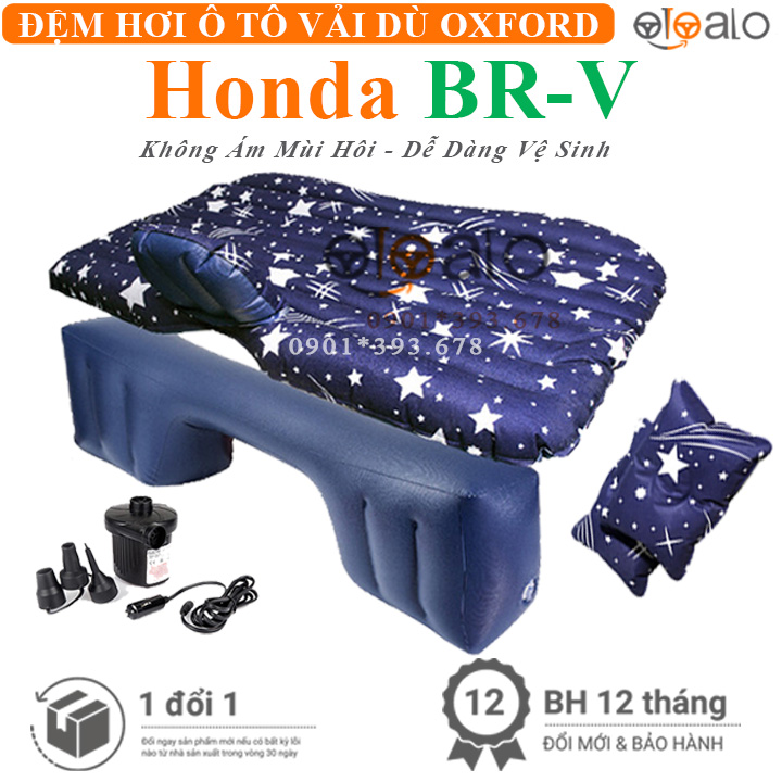 Đệm hơi ô tô Honda BRV vải dù Oxford cao cấp - OTOALO Đệm hơi ô tô Honda BRV vải dù Oxford cao cấp - OTOALO