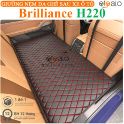 Nệm đệm giường ngủ xe Brilliance H3 da PU cao cấp - OTOALO