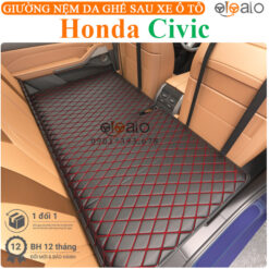 Nệm đệm giường ngủ xe Honda Civic da PU cao cấp - OTOALO