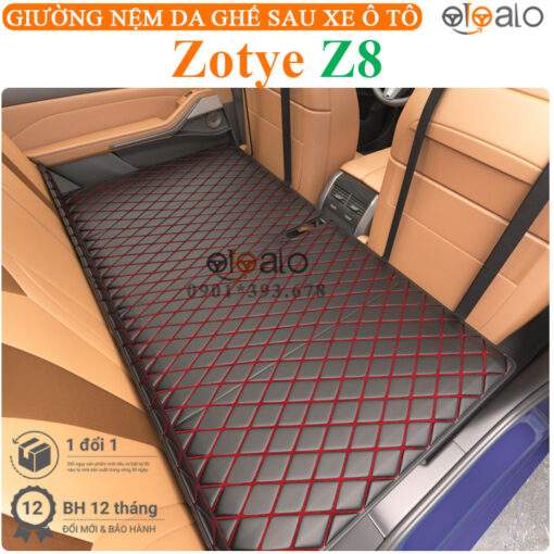 Nệm đệm giường ngủ xe Zotye Z8 da PU cao cấp - OTOALO