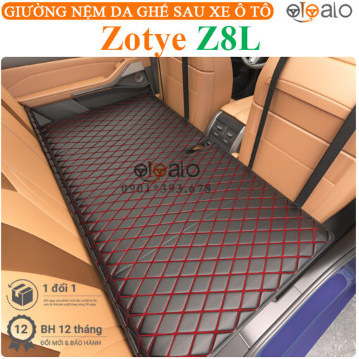 Nệm đệm giường ngủ xe Zotye Z8L da PU cao cấp - OTOALO