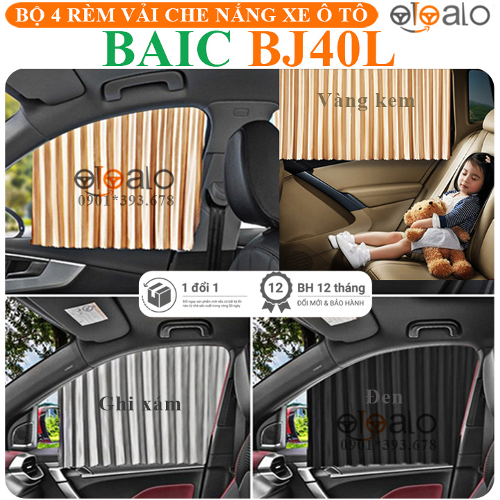 Rèm che nắng xe BAIC BJ40L Cao Cấp – OTOALO Rèm che nắng xe BAIC BJ40L Cao Cấp – OTOALO