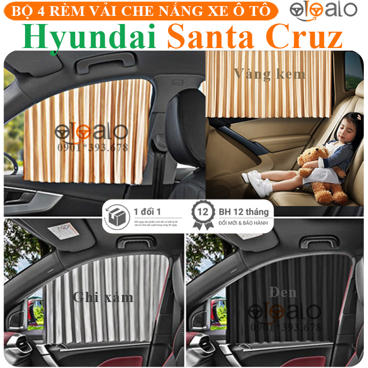 Rèm che nắng xe Hyundai Santa Cruz cao cấp - OTOALO Rèm che nắng xe Hyundai Santa Cruz cao cấp - OTOALO
