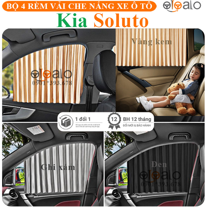 Rèm che nắng xe Kia Soluto cao cấp - OTOALO Rèm che nắng xe Kia Soluto cao cấp - OTOALO