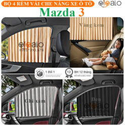 Rèm che nắng xe Mazda 3 cao cấp - OTOALO