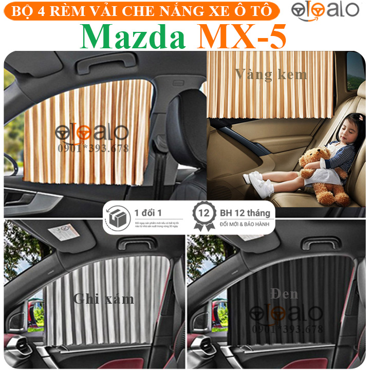 Rèm che nắng xe Mazda MX5 cao cấp - OTOALO Rèm che nắng xe Mazda MX5 cao cấp - OTOALO