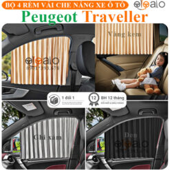 Rèm che nắng xe Peugeot Traveller cao cấp - OTOALO