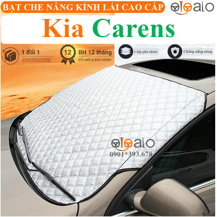 Tấm che nắng xe Kia Carens 3 lớp cao cấp - OTOALO Tấm che nắng xe Kia Carens 3 lớp cao cấp - OTOALO