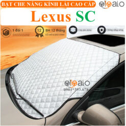 Tấm che nắng xe Lexus SC vải dù 3 lớp cao cấp - OTOALO