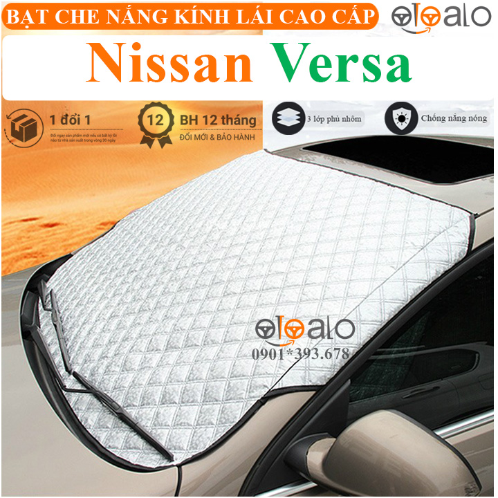 Tấm che nắng xe Nissan Versa 3 lớp cao cấp - OTOALO Tấm che nắng xe Nissan Versa 3 lớp cao cấp - OTOALO