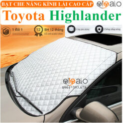Tấm che nắng xe Toyota Highlander 3 lớp cao cấp - OTOALO