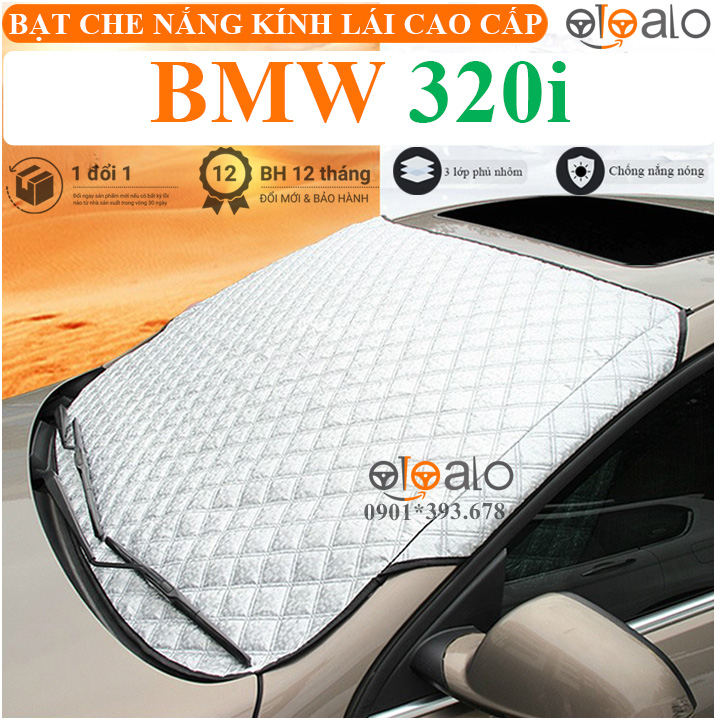 Tấm che nắng xe BMW 320i 3 lớp cao cấp - OTOALO Tấm che nắng xe BMW 320i 3 lớp cao cấp - OTOALO