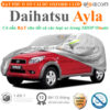 Bạt che phủ xe Daihatsu Ayla 3 lớp cao cấp - OTOALO