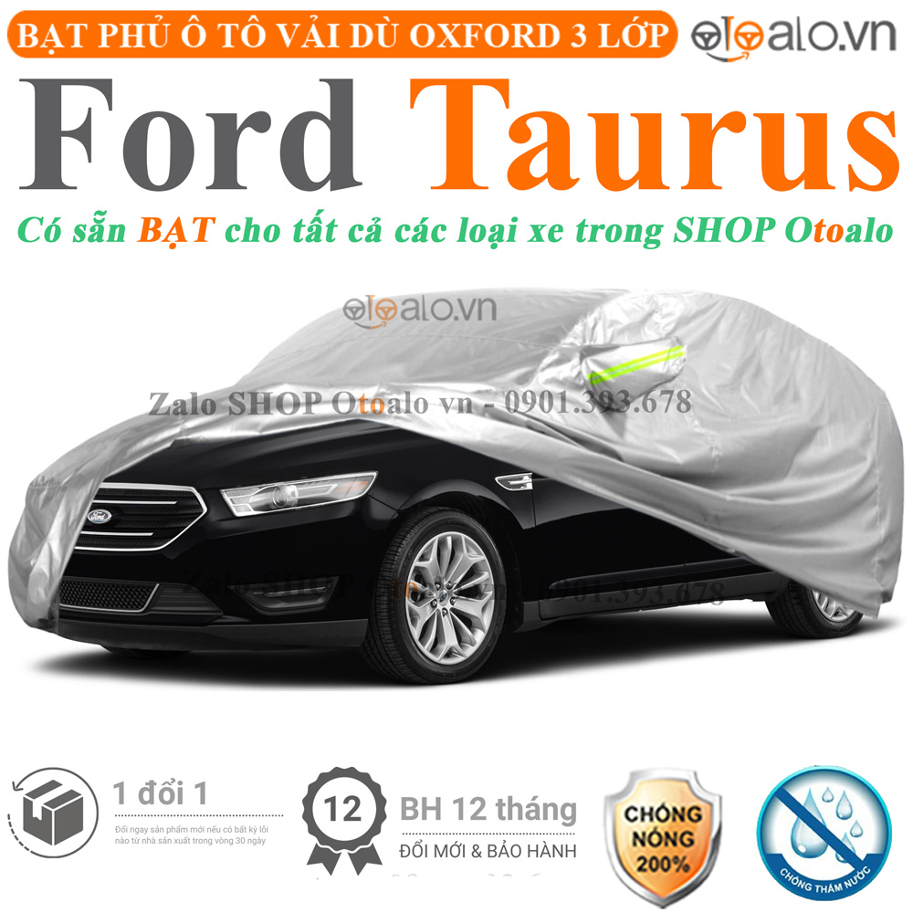 Bạt che phủ xe Ford Taurus 3 lớp cao cấp - OTOALO Bạt che phủ xe Ford Taurus 3 lớp cao cấp - OTOALO