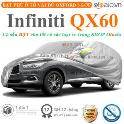 Bạt che phủ xe Infiniti QX60 3 lớp cao cấp - OTOALO