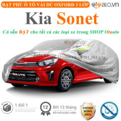 Bạt che phủ xe Kia Sonet 3 lớp cao cấp - OTOALO
