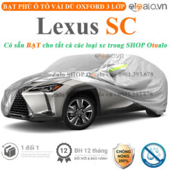 Bạt che phủ xe Lexus SC 3 lớp cao cấp - OTOALO
