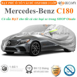 Bạt che phủ xe Mercedes C180 3 lớp cao cấp - OTOALO
