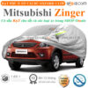Bạt che phủ xe Mitsubishi Zinger 3 lớp cao cấp - OTOALO