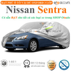 Bạt che phủ xe Nissan Sentra 3 lớp cao cấp - OTOALO