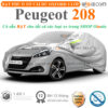 Bạt che phủ xe Peugeot 208 3 lớp cao cấp - OTOALO
