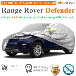 Bạt che phủ xe Range Rover Defender 3 lớp cao cấp - OTOALO