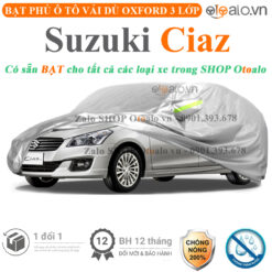 Bạt che phủ xe Suzuki Ciaz 3 lớp cao cấp - OTOALO