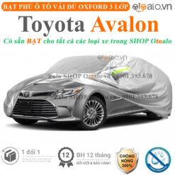 Bạt che phủ xe Toyota Avalon 3 lớp cao cấp - OTOALO