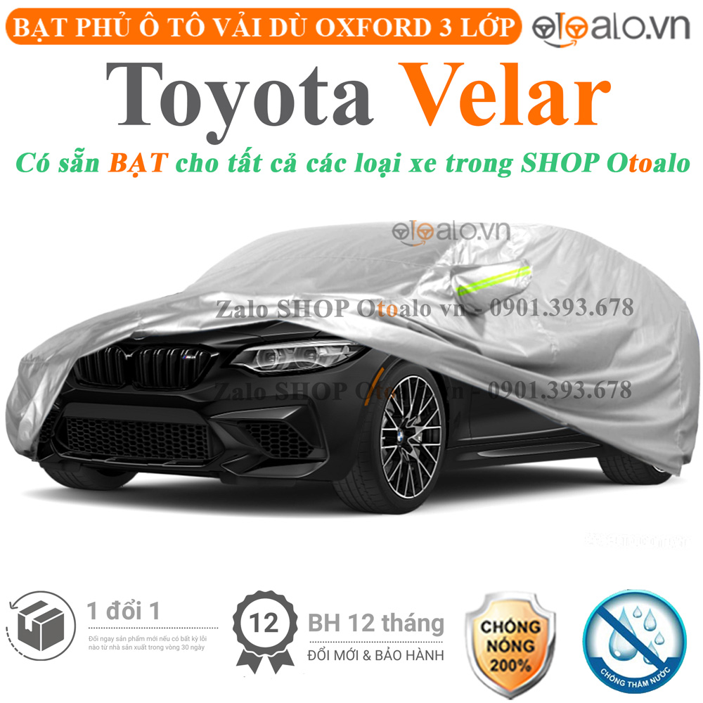 Bạt che phủ xe Toyota Corolla Altis 3 lớp cao cấp - OTOALO Bạt che phủ xe Toyota Corolla Altis 3 lớp cao cấp - OTOALO