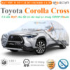 Bạt che phủ xe Toyota Corolla Cross 3 lớp cao cấp - OTOALO